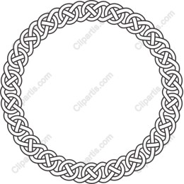 Celtic Knot Circular Frame