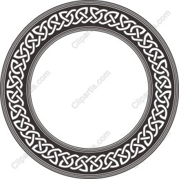 Celtic Knot Decorative Border