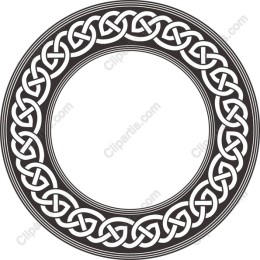 Celtic Knot Circular Frame