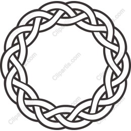 Celtic Knot Circular Frame