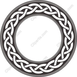 Celtic Knotted Circle