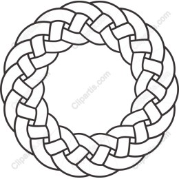 Elegant Braided Wreath
