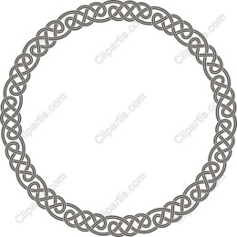 Intricate Circular Knot