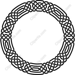 Intricate Circular Celtic Knot