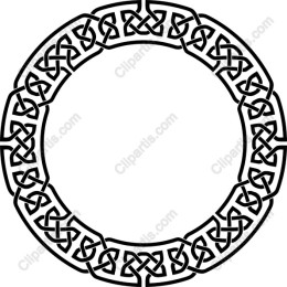 Celtic Knot Circular Frame