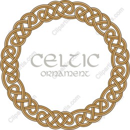 Celtic Knot Circular Ornament