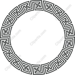 Greek Key Circle