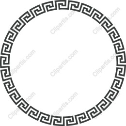 Greek Key Pattern Circle