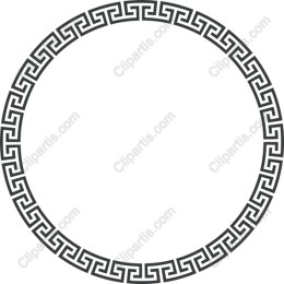 Greek Key Circle
