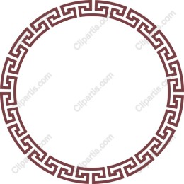 Greek Key Circle