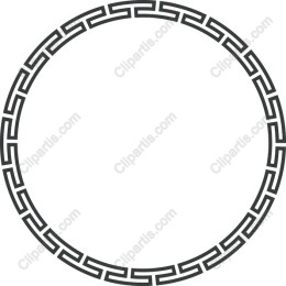 Circular Greek Key