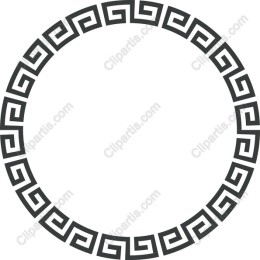 Greek Key Circular