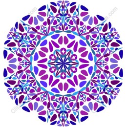 Harmony in Purple Mandala