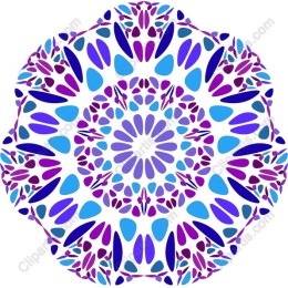 Vibrant Floral Mandala