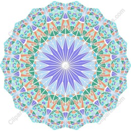 Multicolored Mandala
