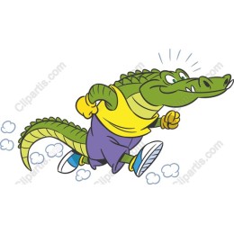 Running Alligator