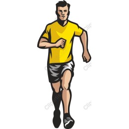 Energizing Male Runner