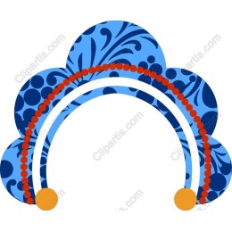  Decorative Headband with Floral