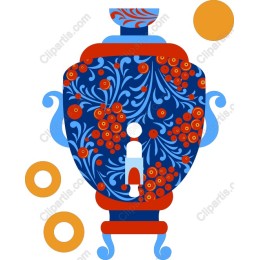 Decorative Floral Urn