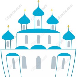 Vibrant Blue Dome Church