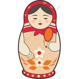 Traditional Russian Matryoshka Doll