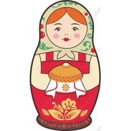 Traditional Russian Matryoshka Doll