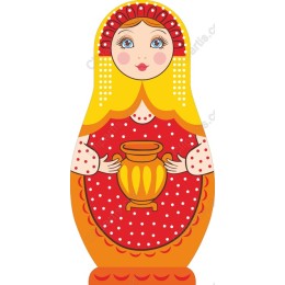 Traditional Russian Matryoshka Doll