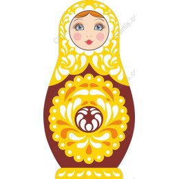 Vibrant Matryoshka Doll
