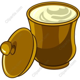 Elegant Golden Pot