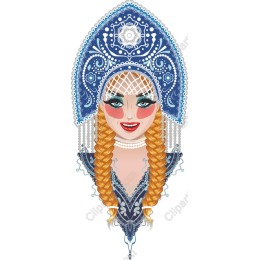 Traditional Russian Folk Character