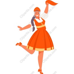 Vibrant Traditional Dancer