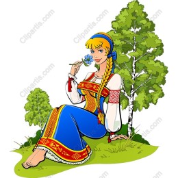 Traditional Folk Girl