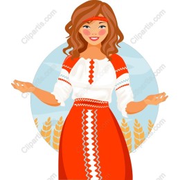 Traditional Slavic Woman