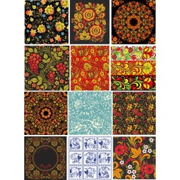 Floral Fusion Clipart Set