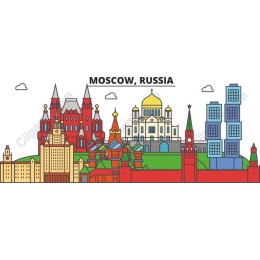 Moscow Skyline