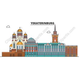 Yekaterinburg Skyline