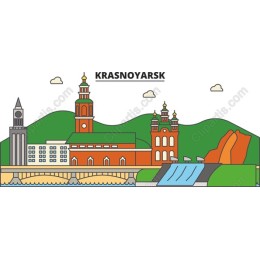 Krasnoyarsk Skyline