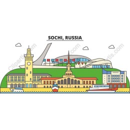 Sochi, Russia Iconic Landmarks