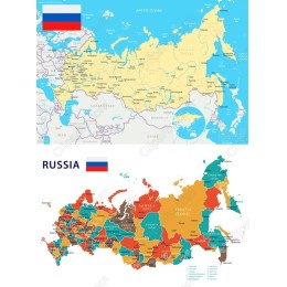 Comprehensive Russian Map Bundle