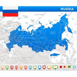  Map of Russia