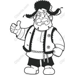Cheerful Rugged Character
