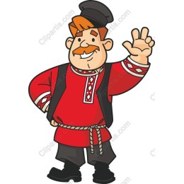 Cheerful Folk Character