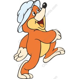 Cheerful Cartoon Mole