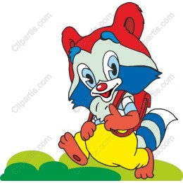 Cheerful Raccoon