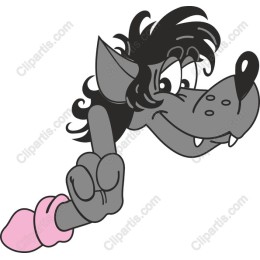 Cartoon Wolf