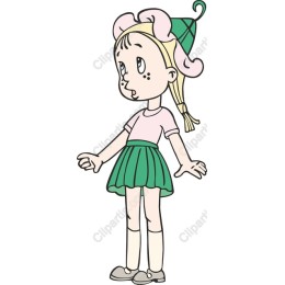 Playful Young Girl