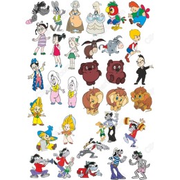 Whimsical Cartoon Set - Bundle