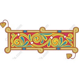 Vibrant Decorative Border