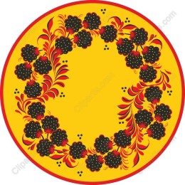 Vibrant Black Berry Wreath