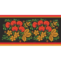 Vibrant Floral Motif